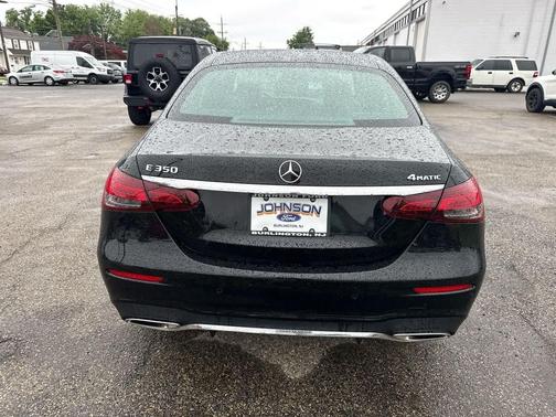 Black 2021 Mercedes-Benz E-Class 4MATIC