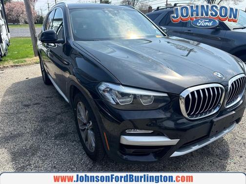 Black Sapphire Metallic 2019 BMW X3 xDrive30i