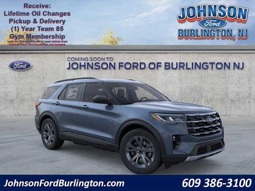 Vapor Blue Metallic 2026 Ford Explorer Active