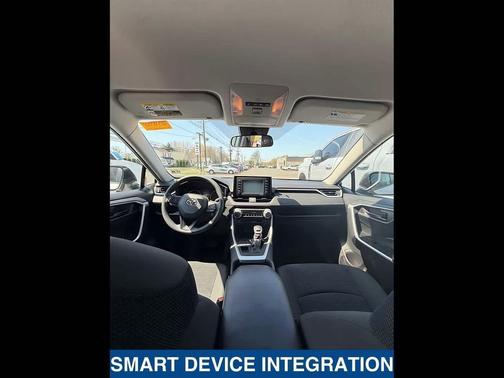 Super White 2021 Toyota RAV4 LE