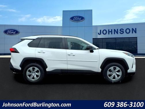 Super White 2021 Toyota RAV4 LE