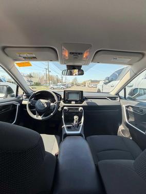 Super White 2021 Toyota RAV4 LE