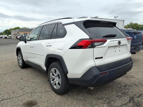 Super White 2021 Toyota RAV4 LE