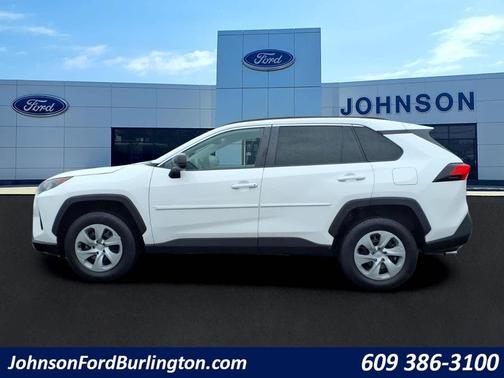 Super White 2021 Toyota RAV4 LE