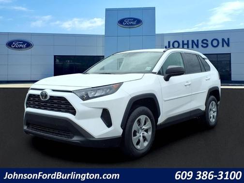 Super White 2021 Toyota RAV4 LE