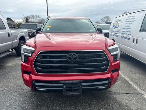 Supersonic Red 2024 Toyota Sequoia Limited