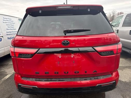 Supersonic Red 2024 Toyota Sequoia Limited