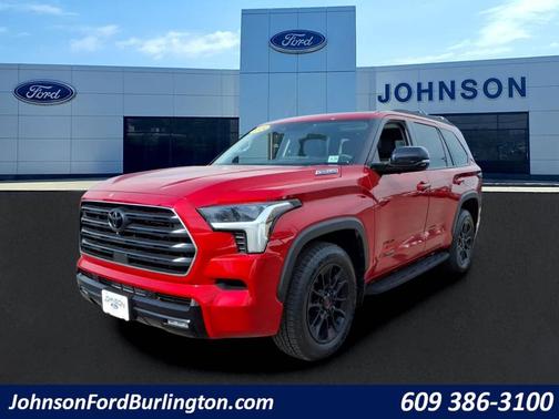 Supersonic Red 2024 Toyota Sequoia Limited
