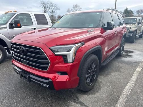 Supersonic Red 2024 Toyota Sequoia Limited