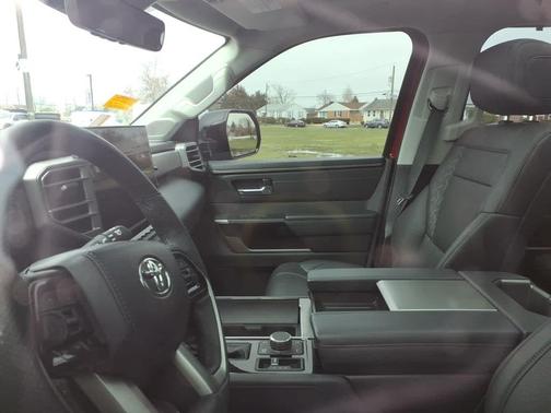 Supersonic Red 2024 Toyota Sequoia Limited