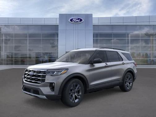 Carbonized Gray Metallic 2026 Ford Explorer Active