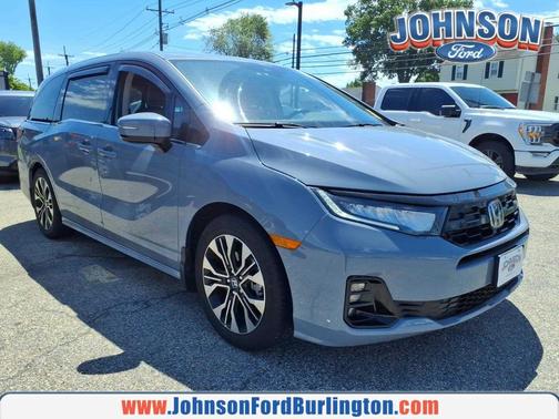 Sonic Gray Pearl 2025 Honda Odyssey Elite