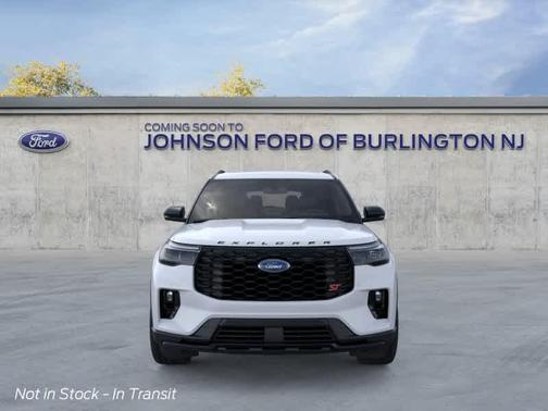 Space White Metallic 2026 Ford Explorer ST