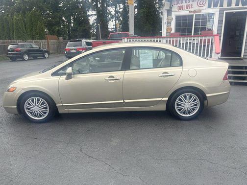 Gold 2008 Honda Civic LX