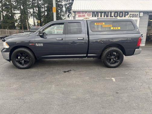 Black 2016 RAM 1500 SLT