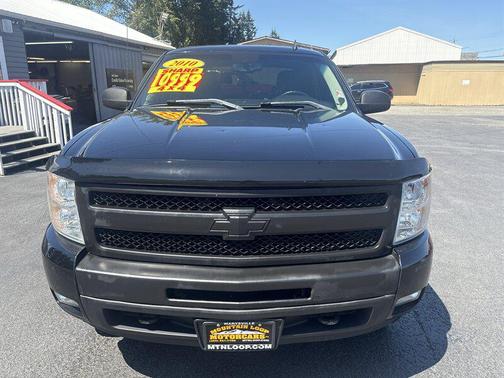 Black 2009 Chevrolet Silverado 1500 LT Crew Cab