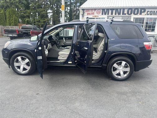 Blue 2011 GMC Acadia SLT-1