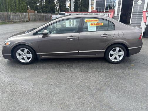 Gray 2010 Honda Civic LX-S Sedan