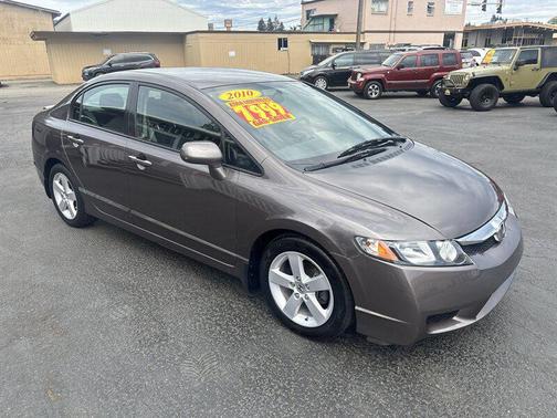 Gray 2010 Honda Civic LX-S