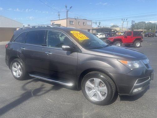 Crystal Black Pearl 2012 Acura MDX 3.7L Technology