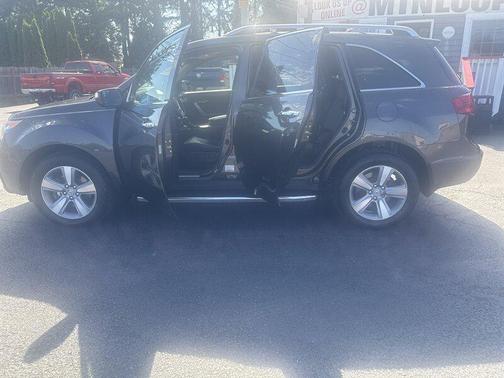 Crystal Black Pearl 2012 Acura MDX 3.7L Technology