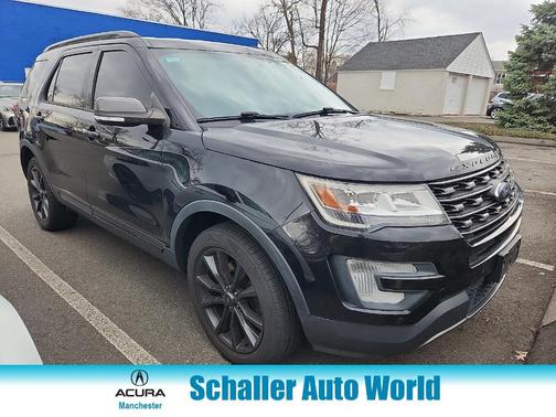 Shadow Black 2017 Ford Explorer XLT