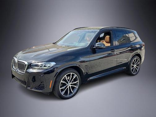 Black Sapphire Metallic 2022 BMW X3 xDrive30i