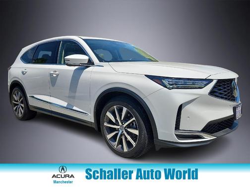 Platinum White Pearl 2025 Acura MDX Technology Package