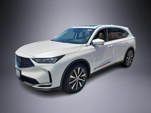 Platinum White Pearl 2025 Acura MDX Technology Package