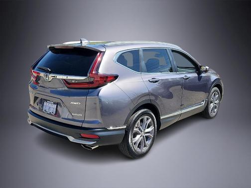 Modern Steel Metallic 2021 Honda CR-V Touring