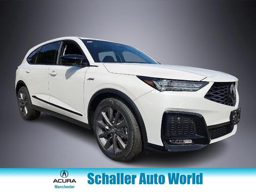 Platinum White Pearl 2026 Acura MDX A-Spec