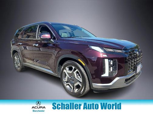 Burgundy 2024 Hyundai PALISADE Limited