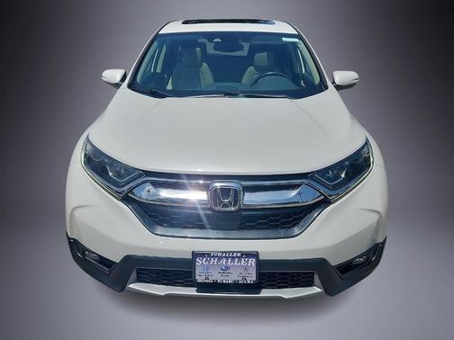 Platinum White Pearl 2019 Honda CR-V EX-L