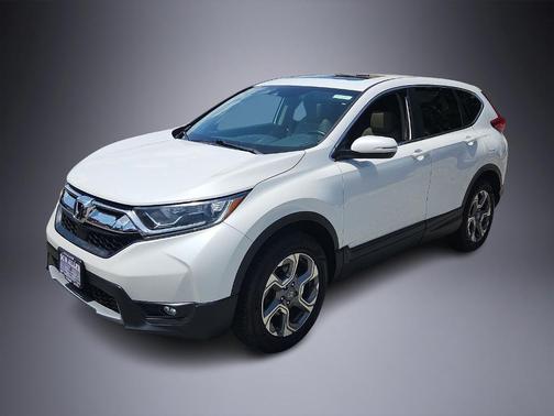 Platinum White Pearl 2019 Honda CR-V EX-L