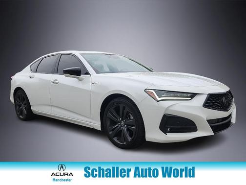 Platinum White Pearl 2023 Acura TLX A-Spec