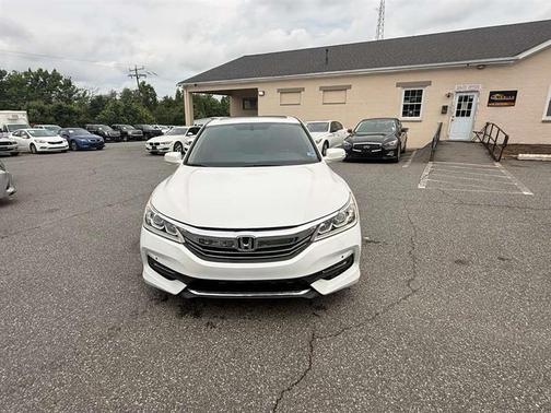 White Orchid Pearl 2016 Honda Accord EX-L
