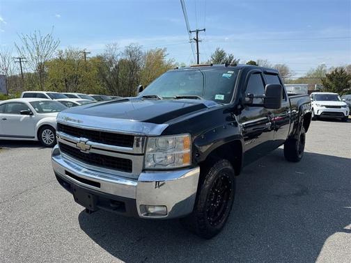 Black 2009 Chevrolet Silverado 2500 LTZ Crew Cab