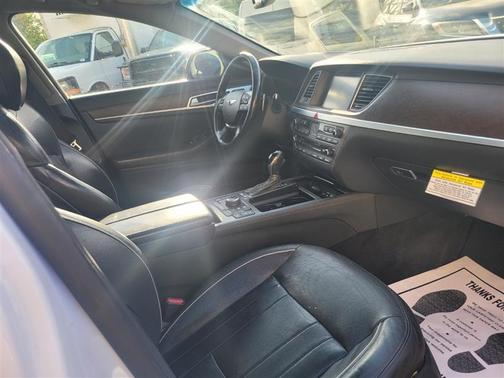 Casablanca White 2015 Hyundai Genesis 3.8