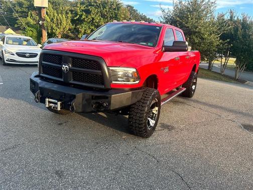Red 2015 RAM 2500 Tradesman
