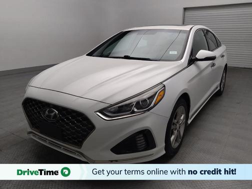 Quartz White Pearl 2018 Hyundai SONATA Sport