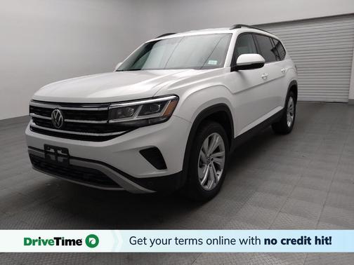 White 2021 Volkswagen Atlas SE w/Tech Pkg (2021.5)