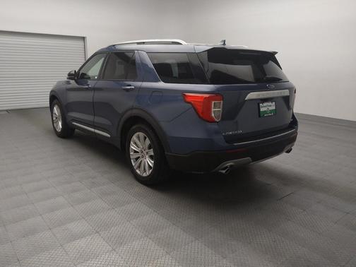 Blue Metallic 2020 Ford Explorer Limited