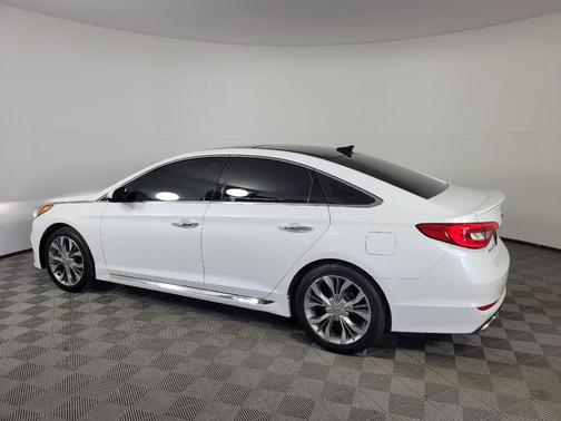 Quartz White Pearl 2017 Hyundai SONATA Limited 2.0T