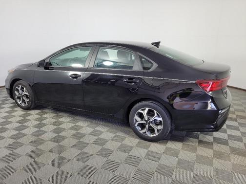 Aurora Black 2021 Kia Forte LXS