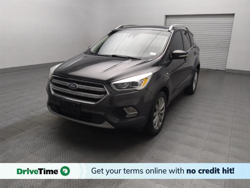 Magnetic Metallic 2017 Ford Escape Titanium