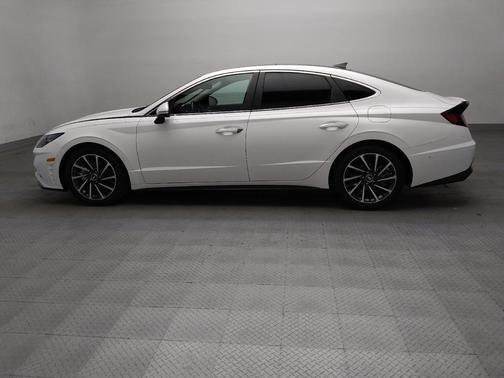 Quartz White 2021 Hyundai SONATA Limited