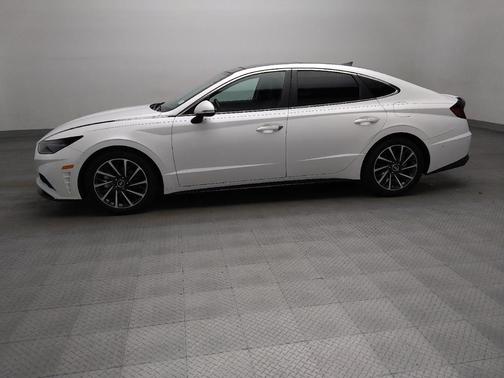 Quartz White 2021 Hyundai SONATA Limited