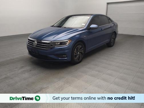 Blue Silk Metallic 2019 Volkswagen Jetta 1.4T SEL Premium
