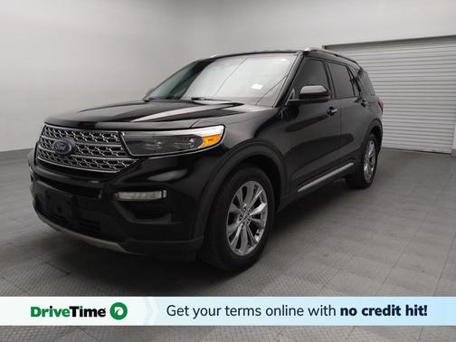 Agate Black Metallic 2021 Ford Explorer Limited