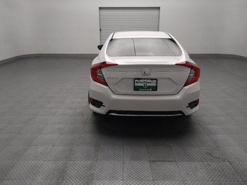 Platinum White Pearl 2020 Honda Civic LX